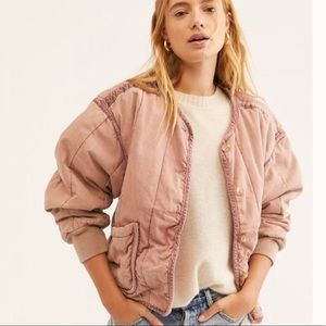 Free People Mauve Jacket